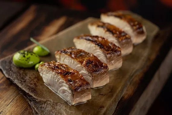 A dish at Ocyá in Rio