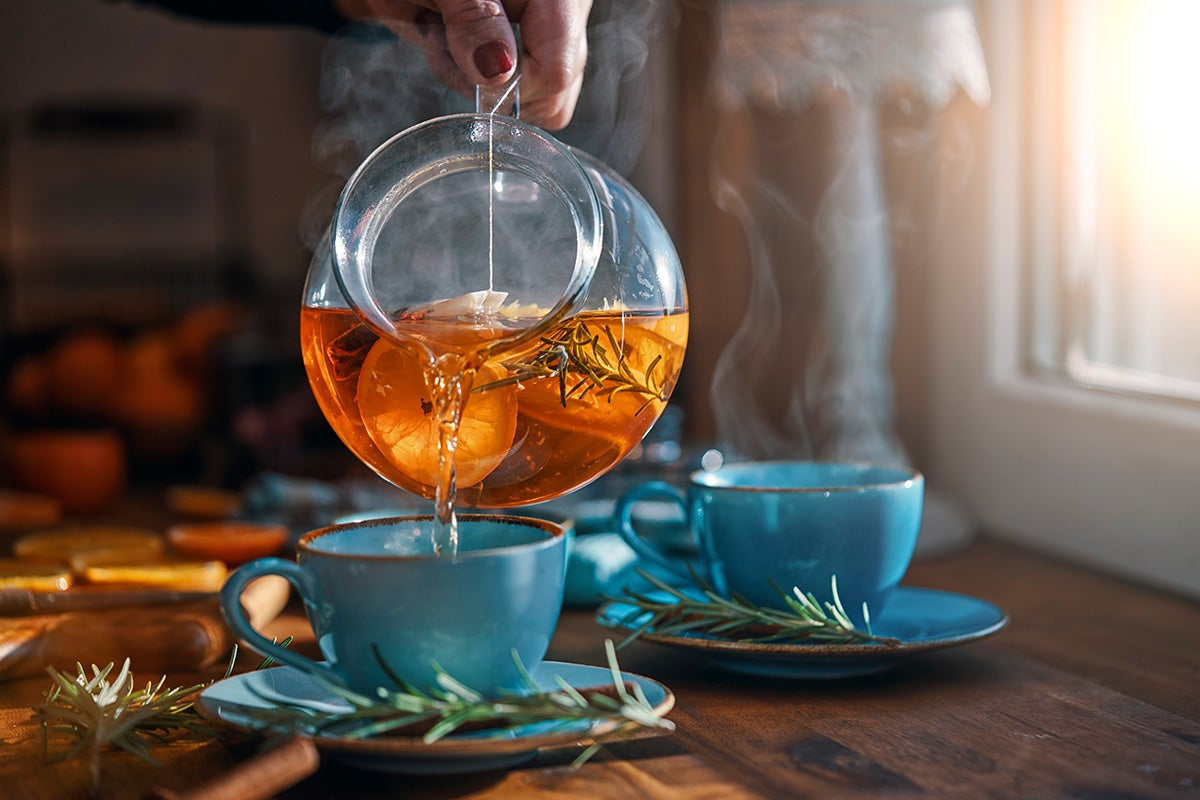 Orange tea