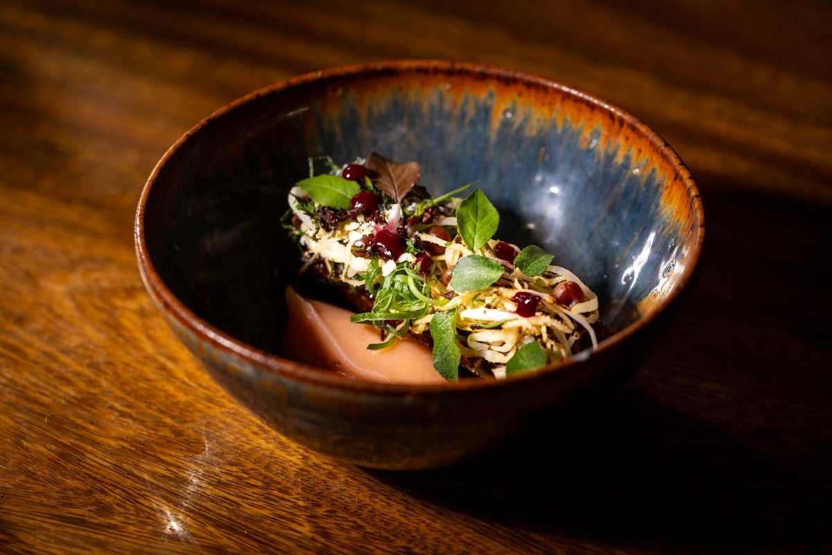 A dish at Arami in La Paz.