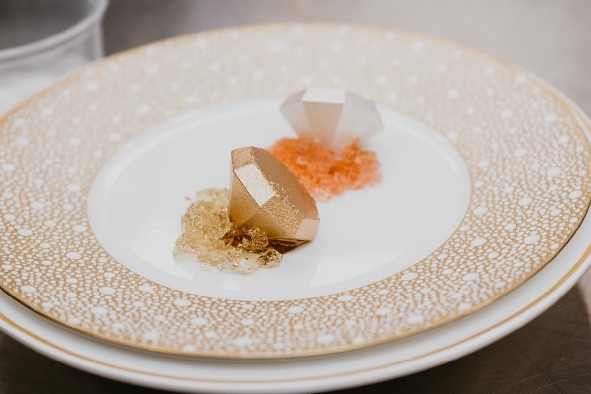 Eunji Lee Double Diamond dessert.