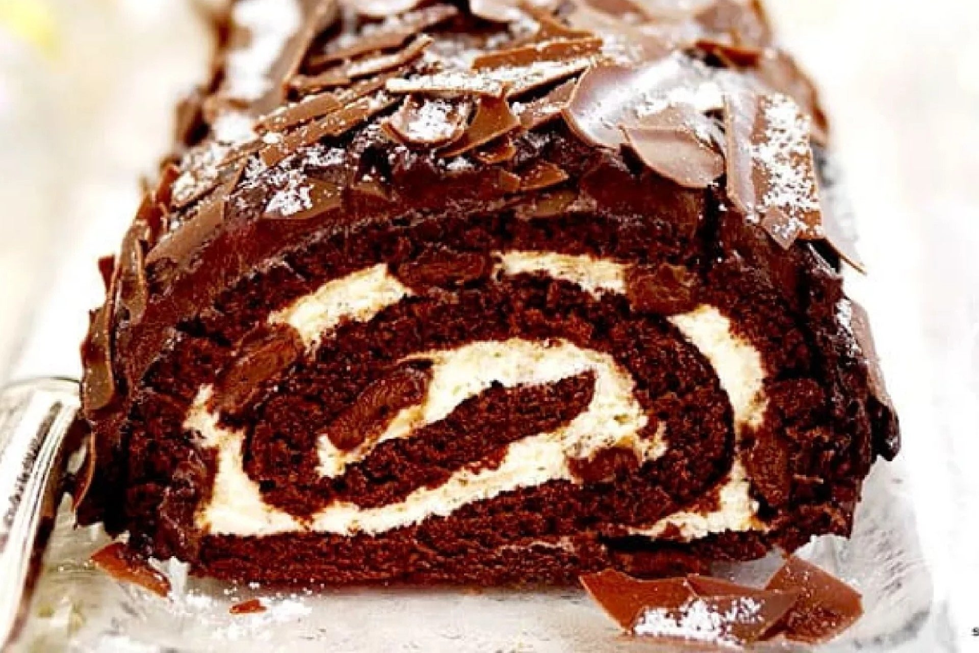 Yule Log Cake