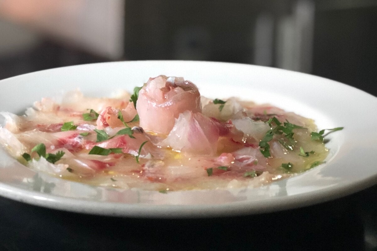 A dish at Al Toke Pez in Lima.