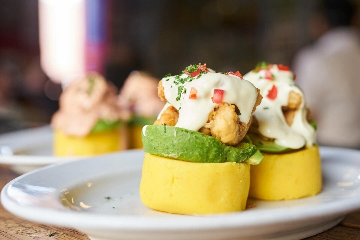 A dish at Canta Rana in Lima.