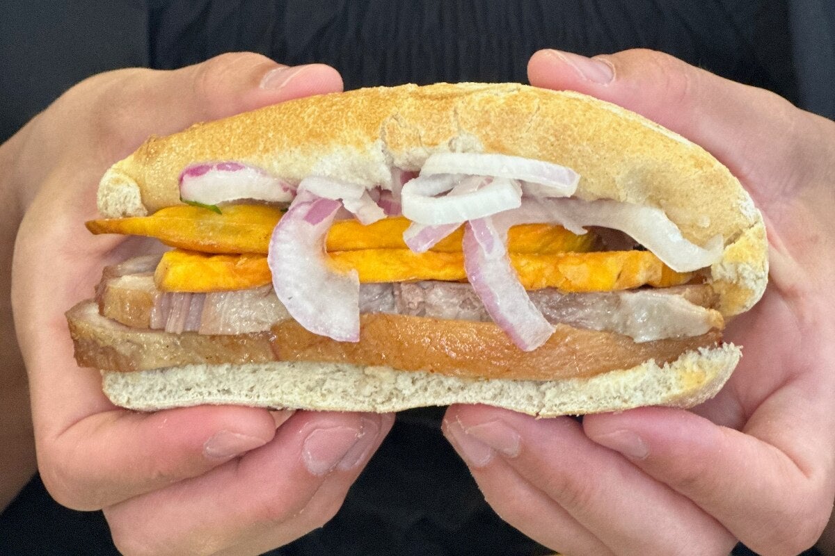 A dish at El Chinito in Lima.