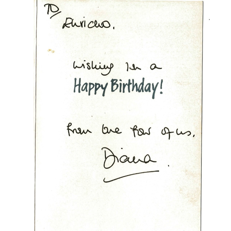 Derflingher Royal Memories Diana