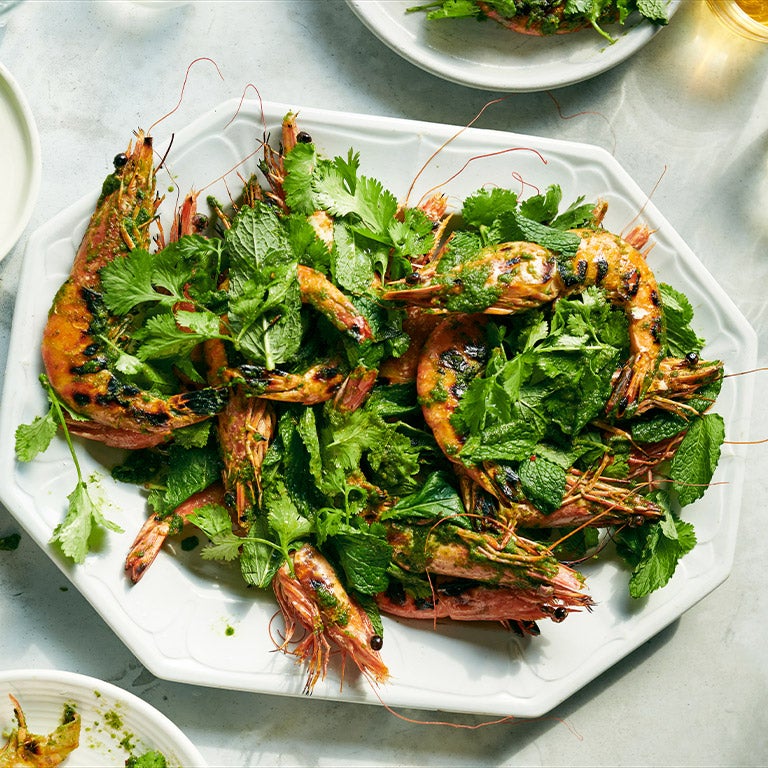 Shrimp at The Four Horsemen.