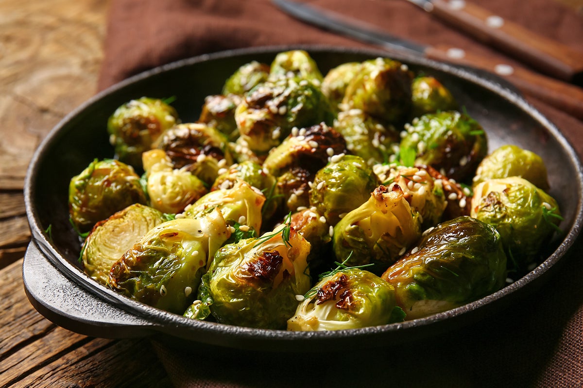 Smashed brussel sprouts - Fine Dining Lovers