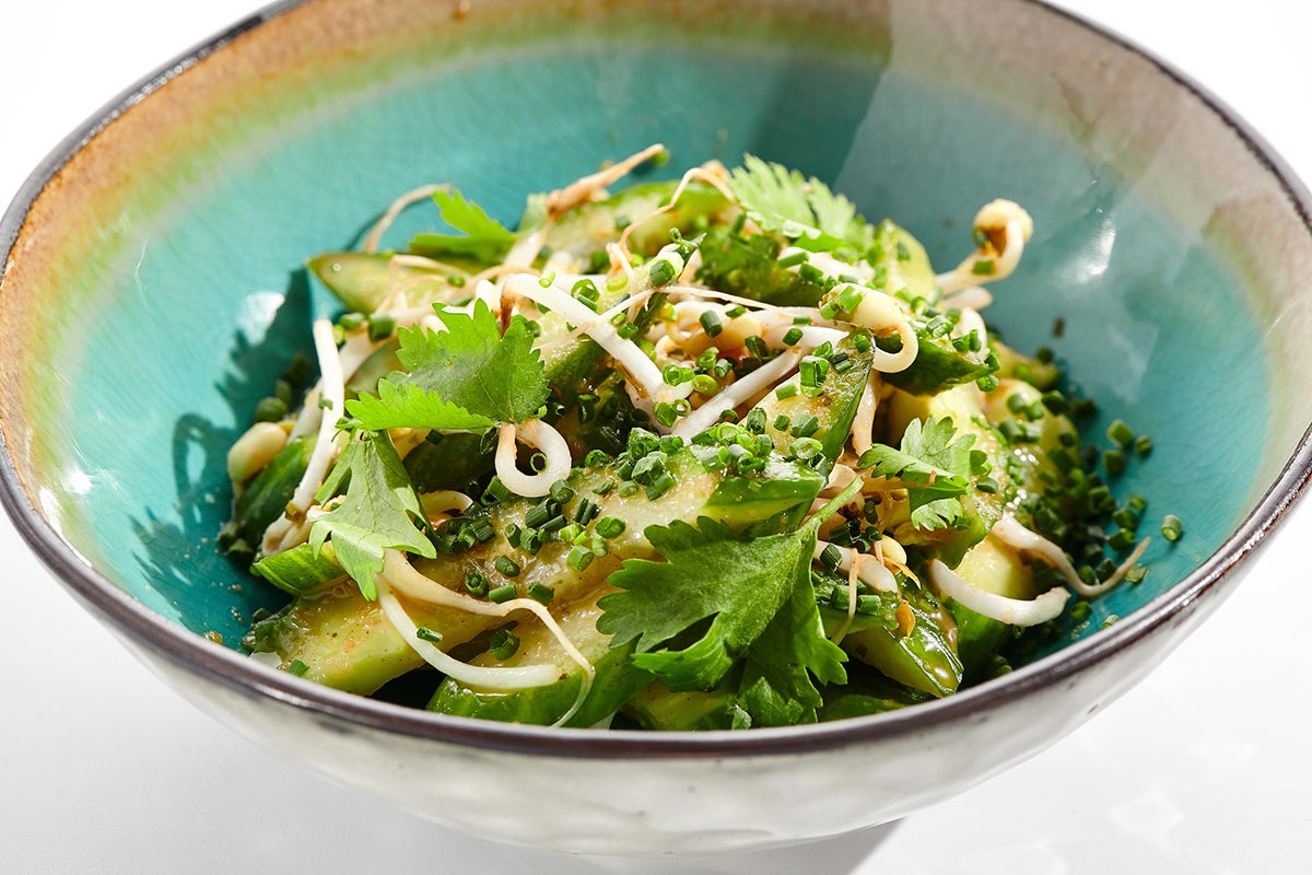 Smashed cucumber salad - Fine Dining Lovers