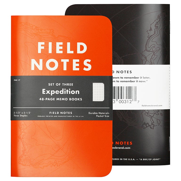 Waterproof notebooks.