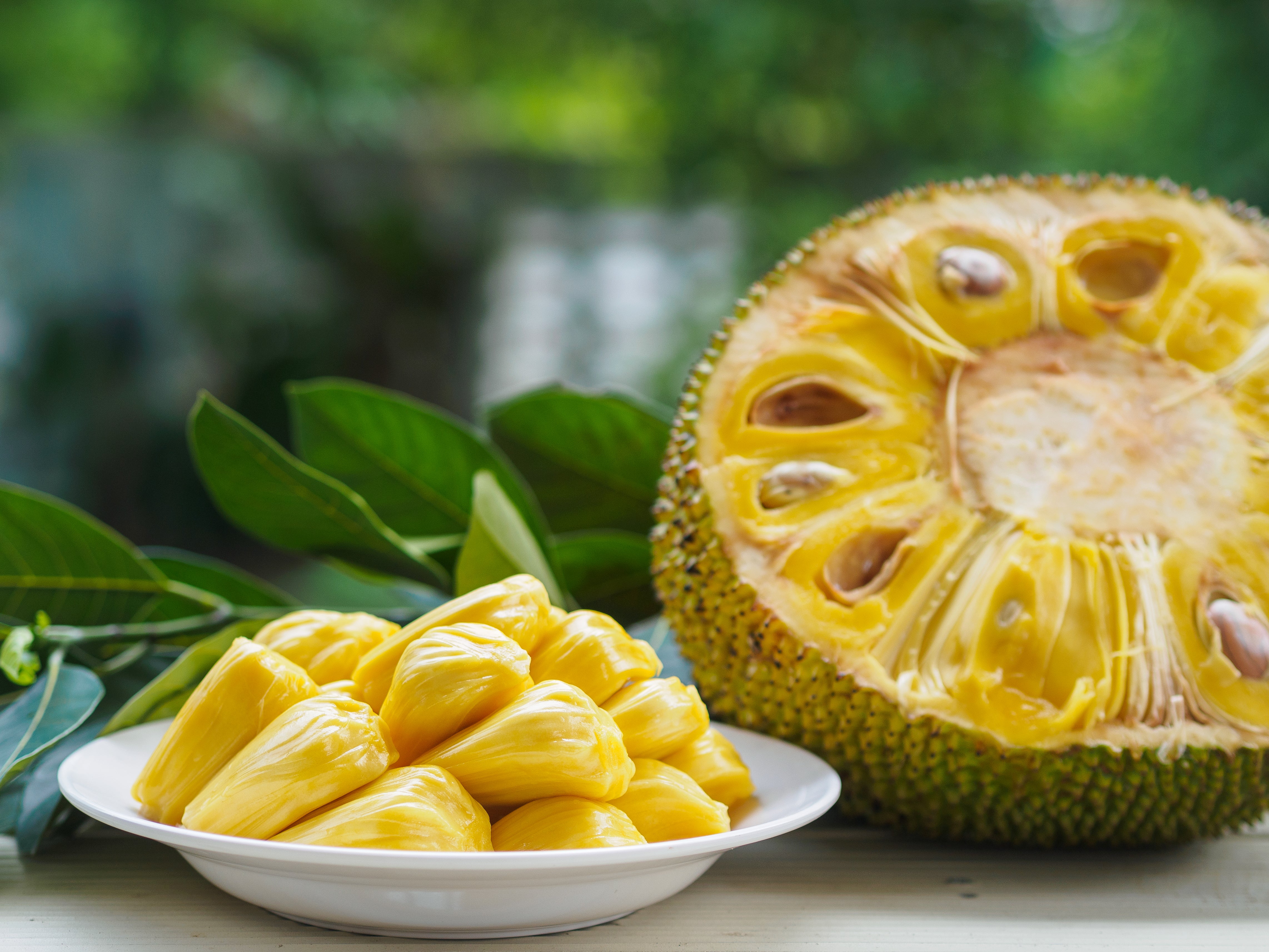 Jackfruit cutted