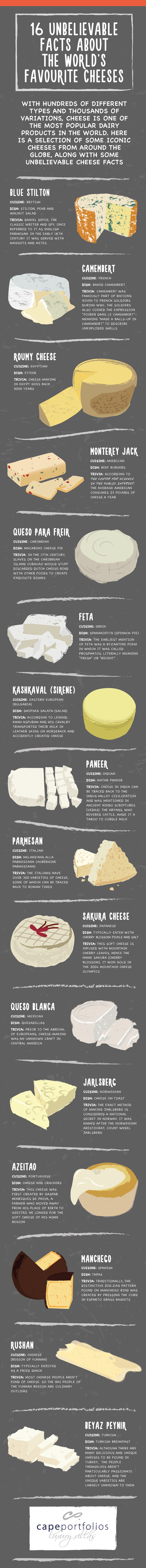 16 unbelievable facts about the worlds favorite cheese