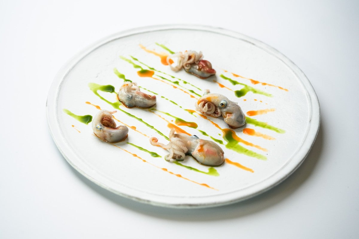 Baby squids at Table.