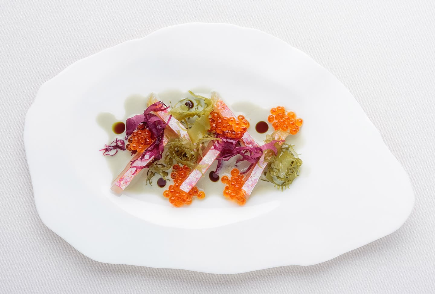 Belcanto Evolution Menu | Cured Red Mullet