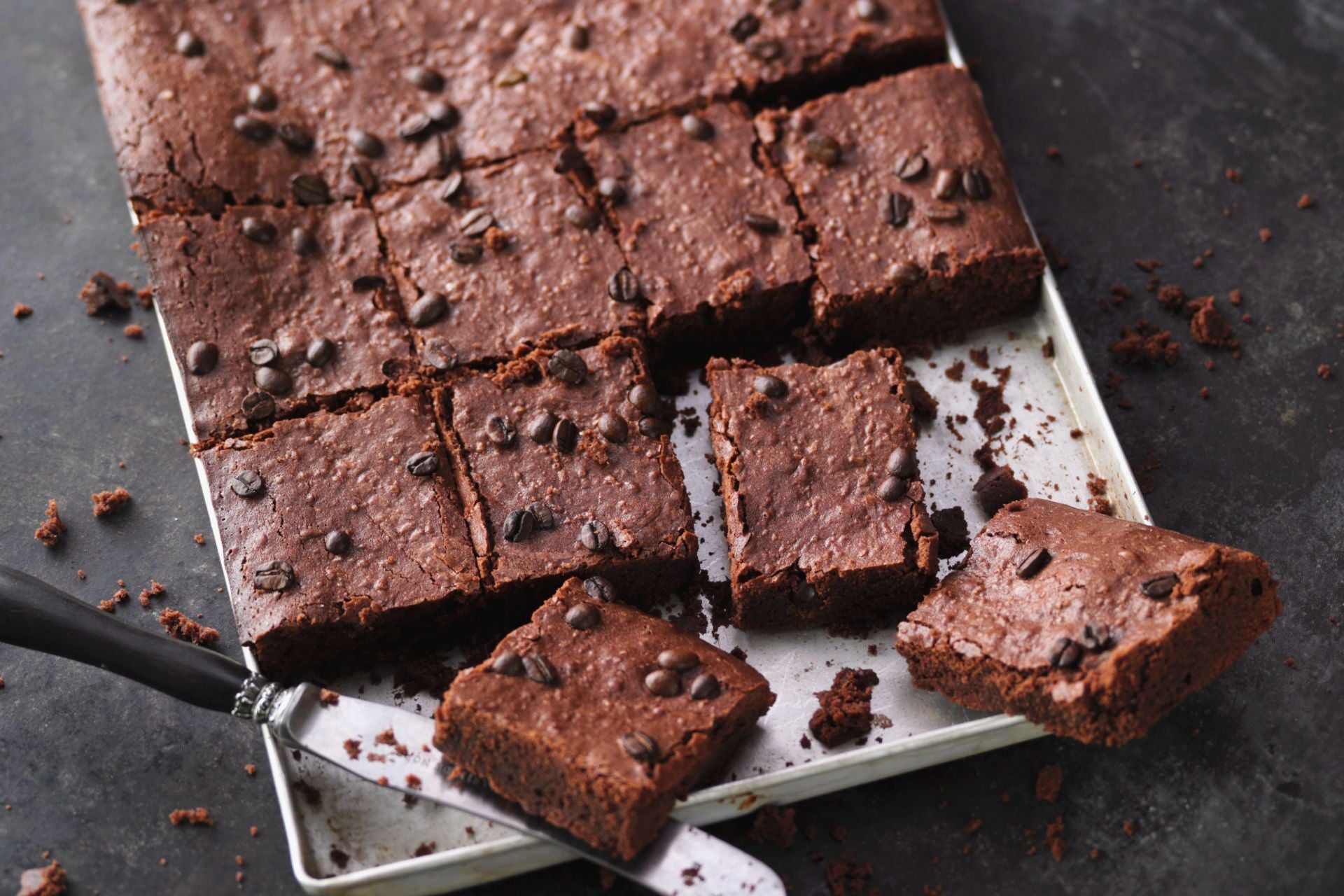 chocolate and coffee brownies
