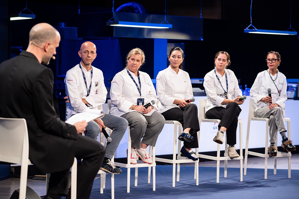 The jurors during the Forum