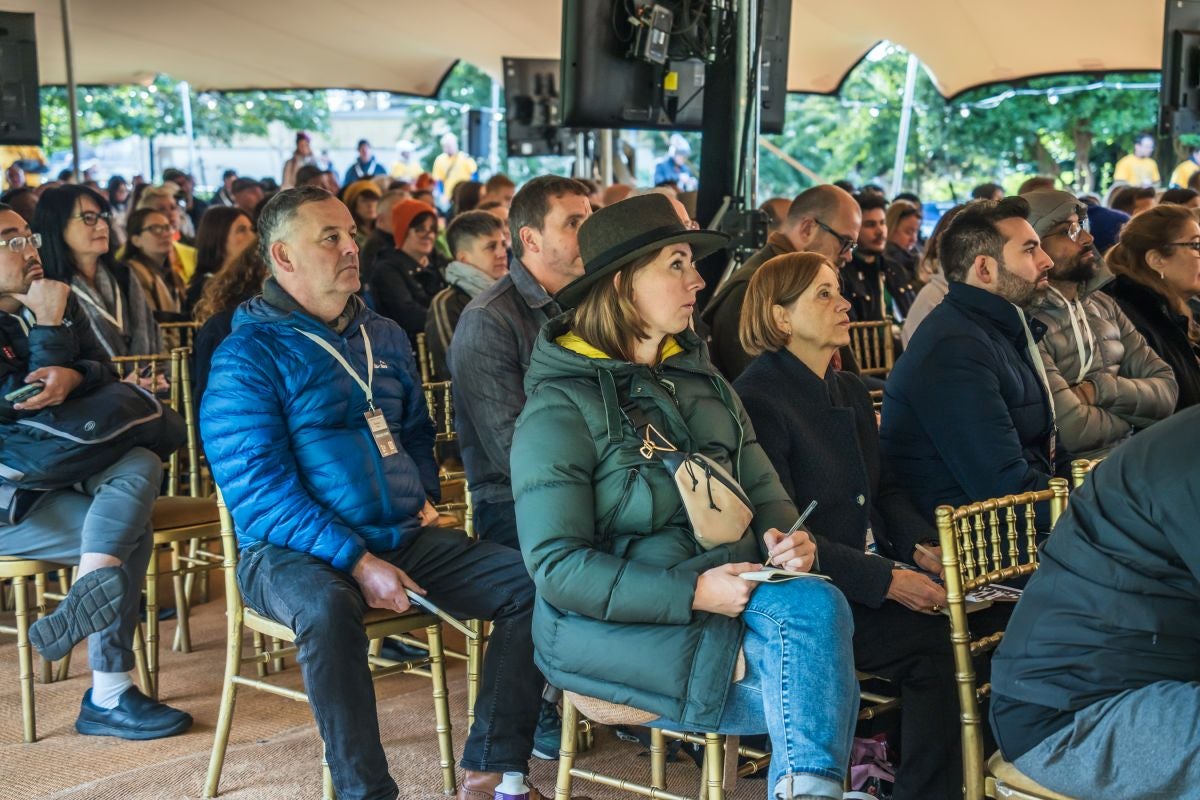 The audience at Food on the Edge 2023.