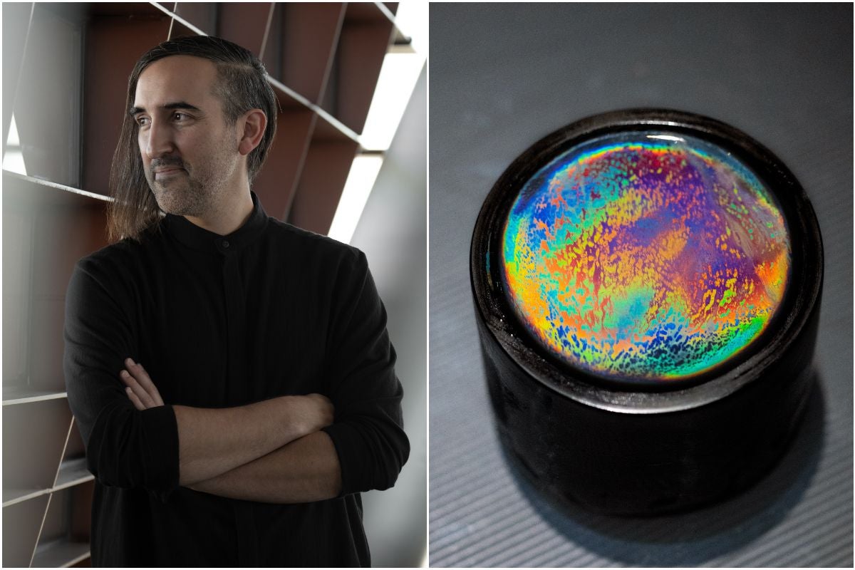 Jordan Kahn and mussel dish.