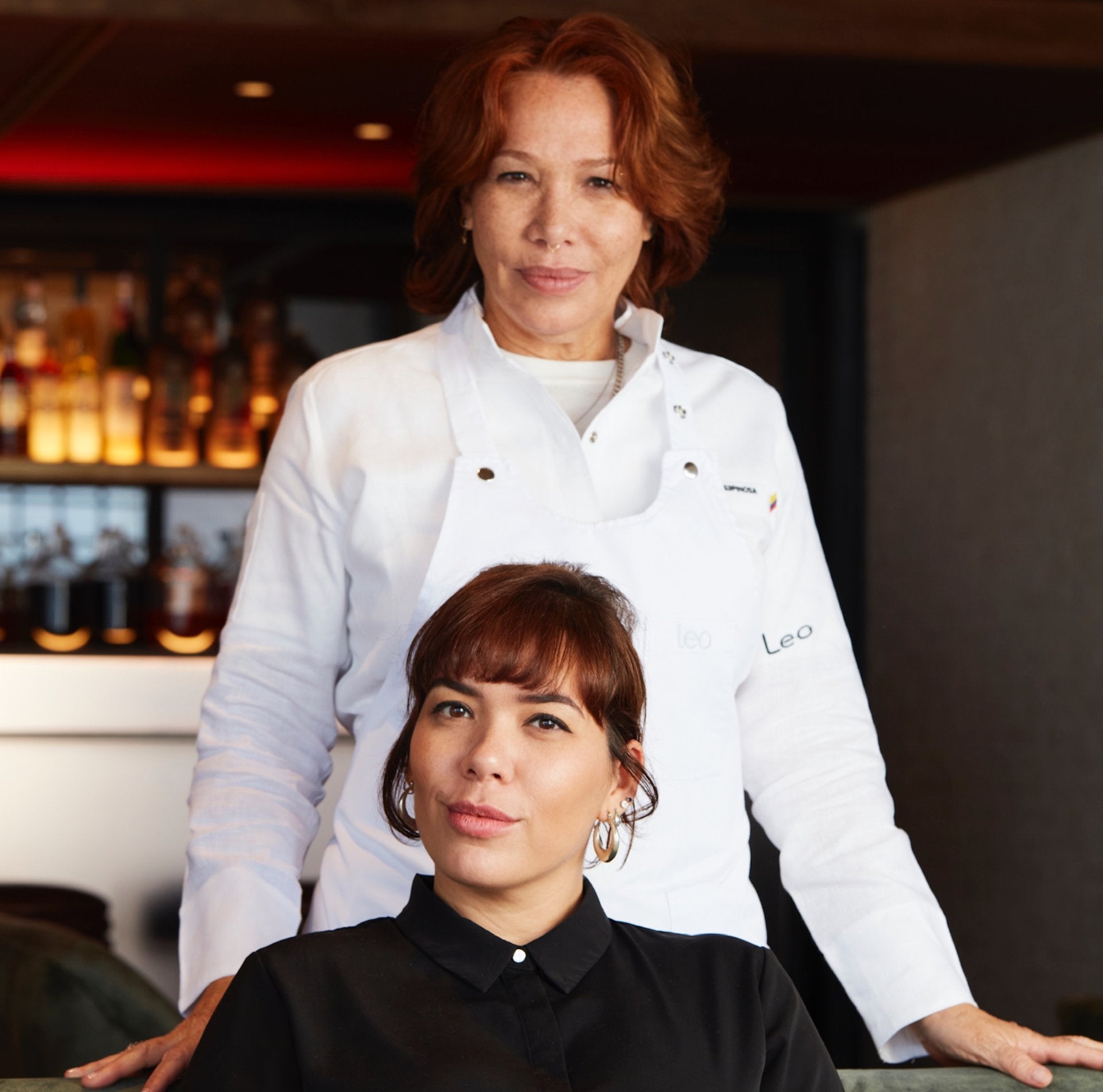 Leonora Espinosa and daughter Laura Hernández-Espinosa