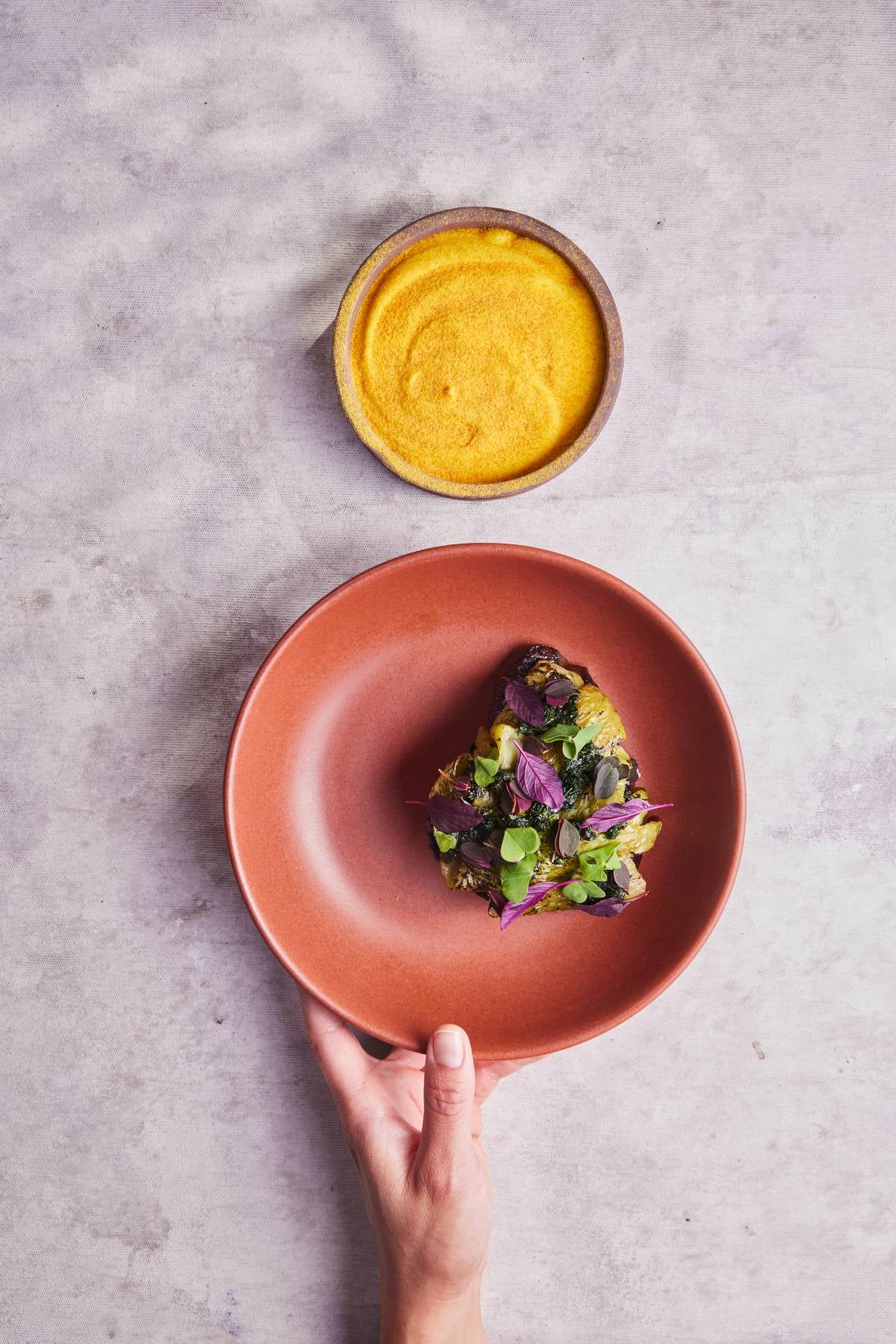A dish of beef cheek at Mauka restaurant in Cusco.