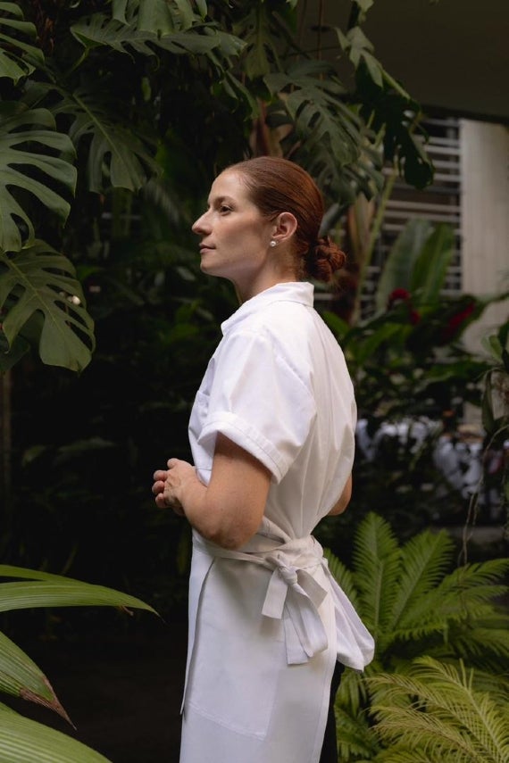 Chef Mónica Sahmkow of Sereno restaurant in Caracas.