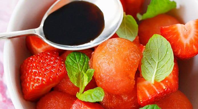 Strawberries with Balsamic Vinegar