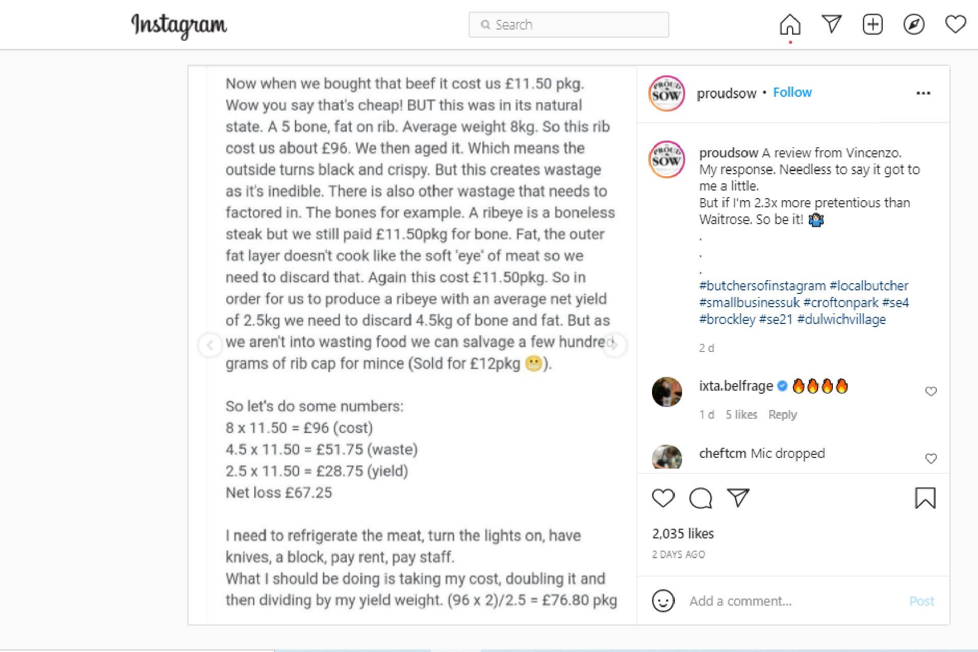 Proud Sow on Instagram.