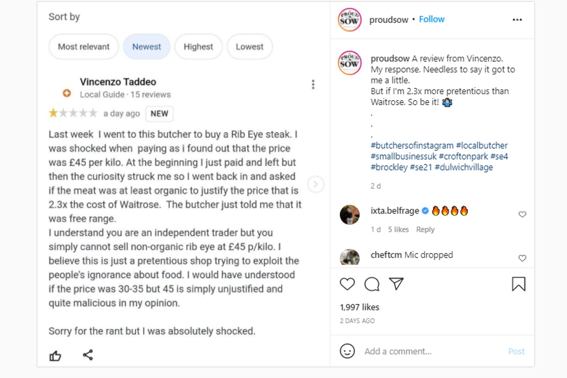 Proud Sow on Instagram.