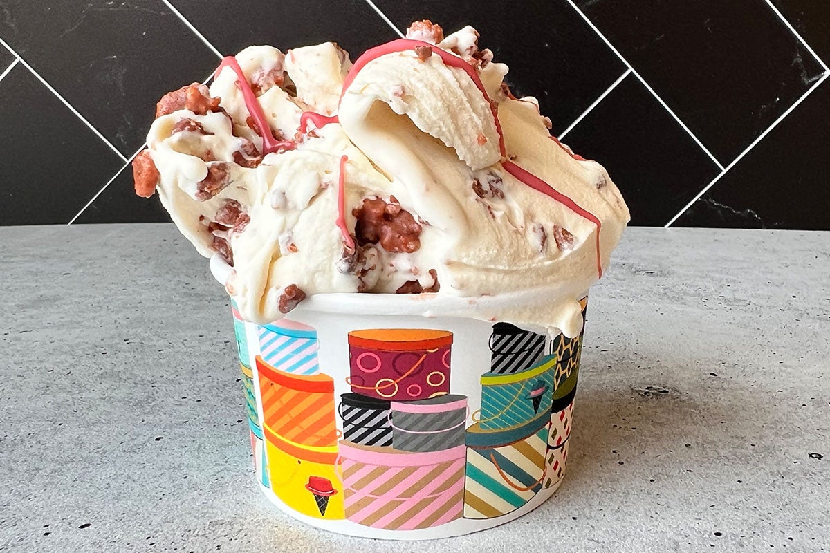 Ice cream at An’s Dry Cleaning in San Diego.