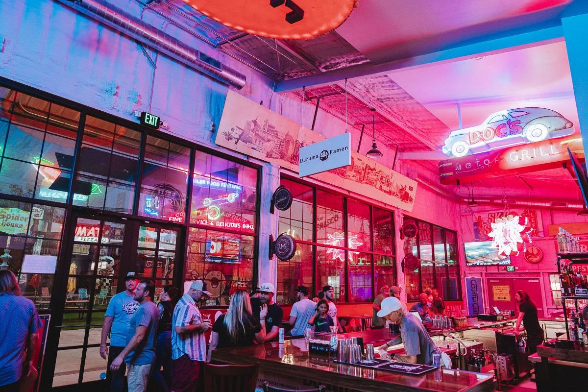 Sign Bar in Austin, Texas.