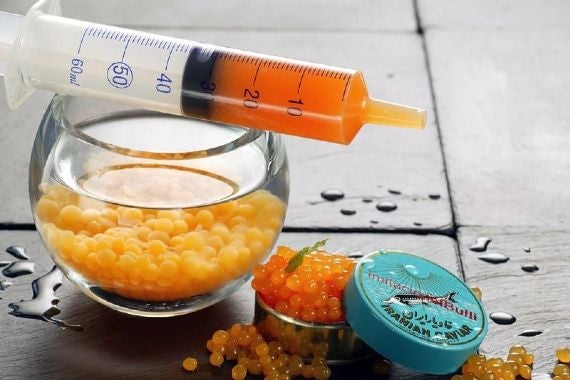 Spherification at elBulli.