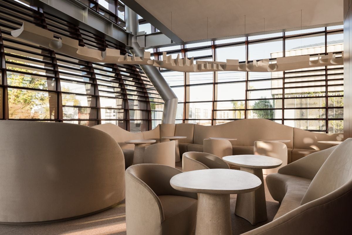 Dining room at Vespertine.