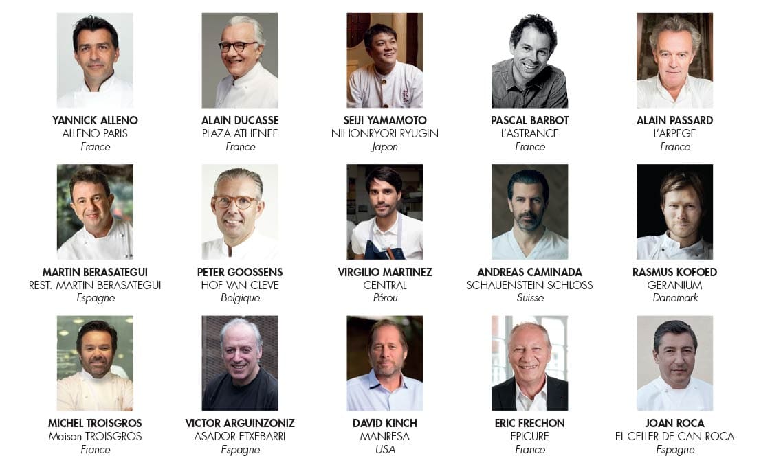 100 best chefs in the world 2020 the full list