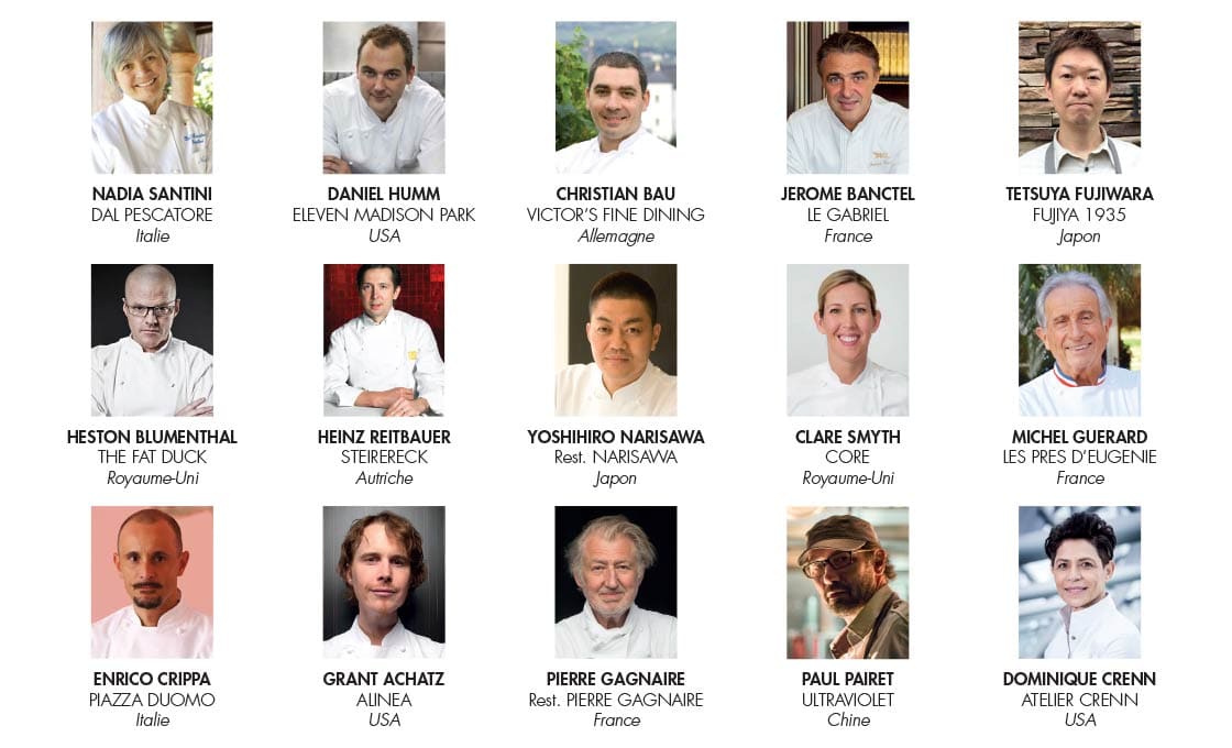 100 best chefs in the world 2020 the full list