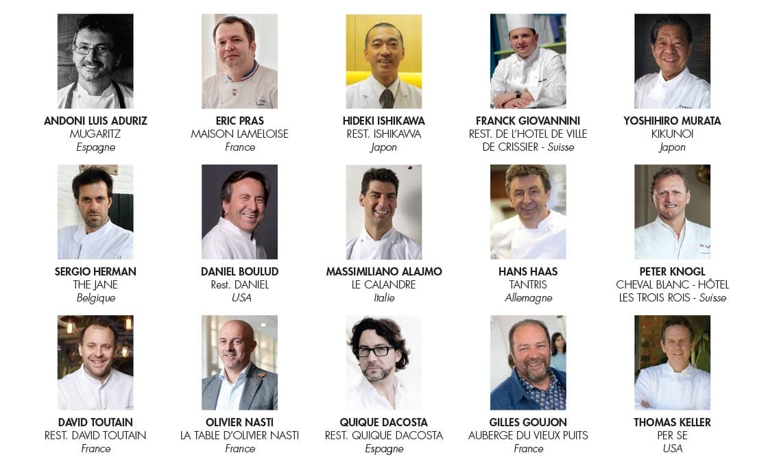 100 best chefs in the world 2020 the full list