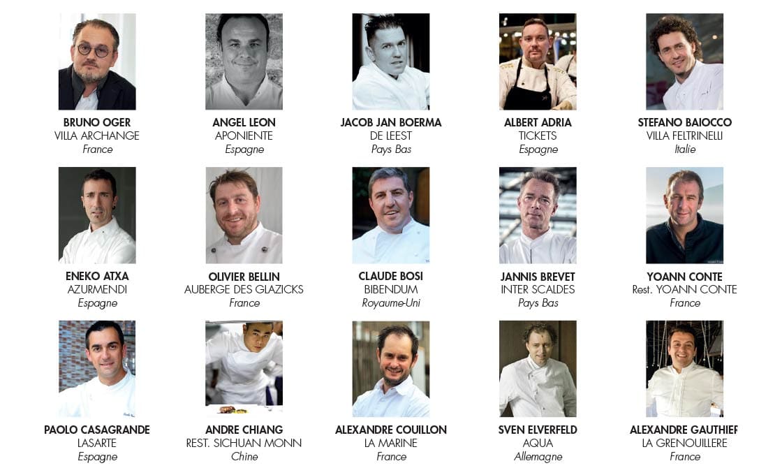100 best chefs in the world 2020 the full list