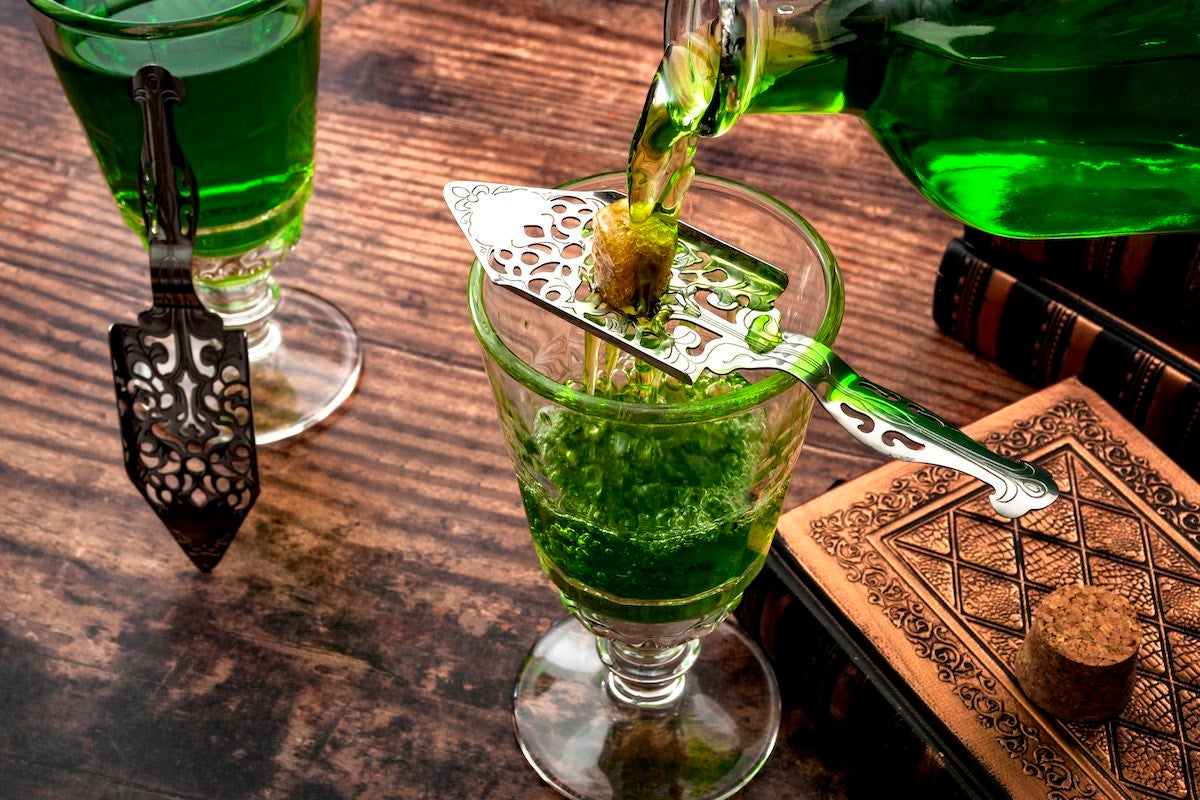The ritual of drinking absinthe is a symbol of the tradition and history