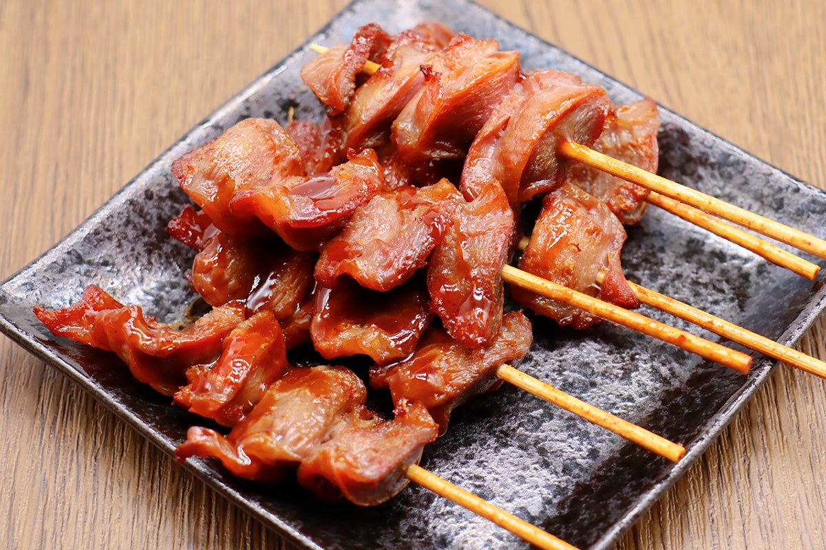 Japanese-style chicken gizzards (sunagimo).