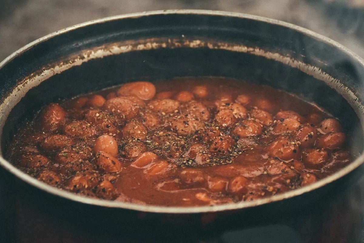 smoky baked beans - Fine Dining Lovers