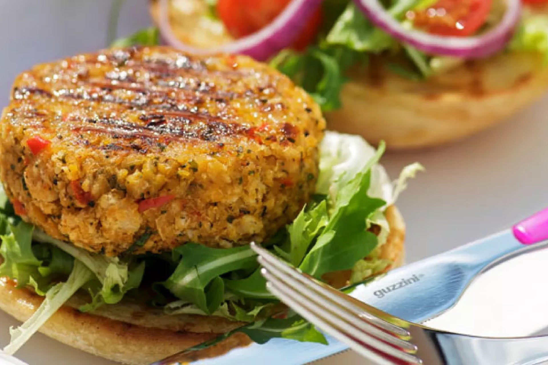 chickpea burger
