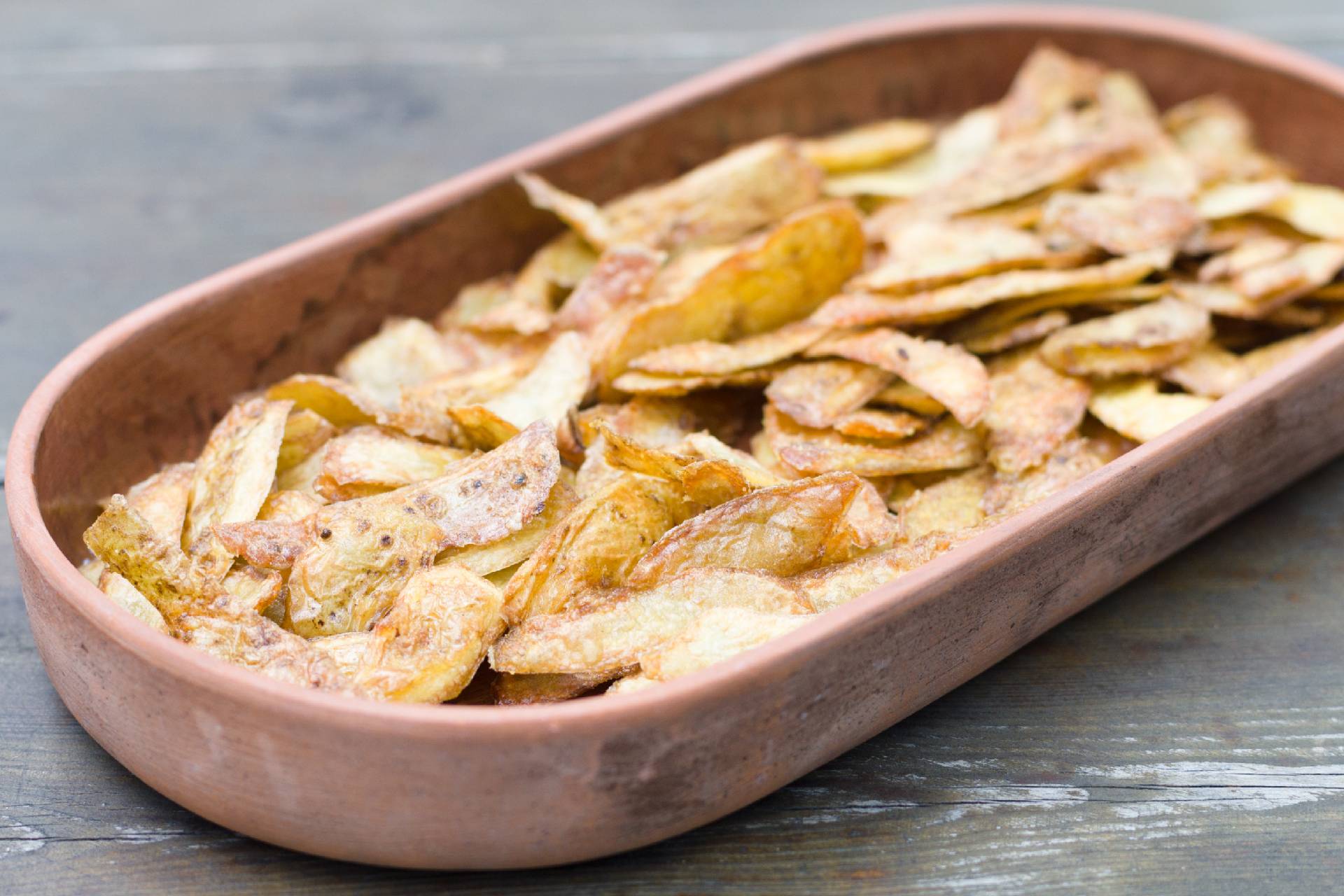 crispy potato skin ©iStock