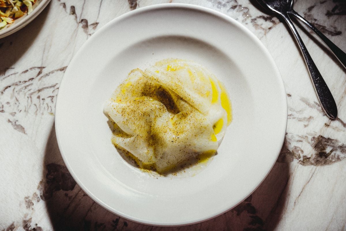 A dish at Mister Jiu's.