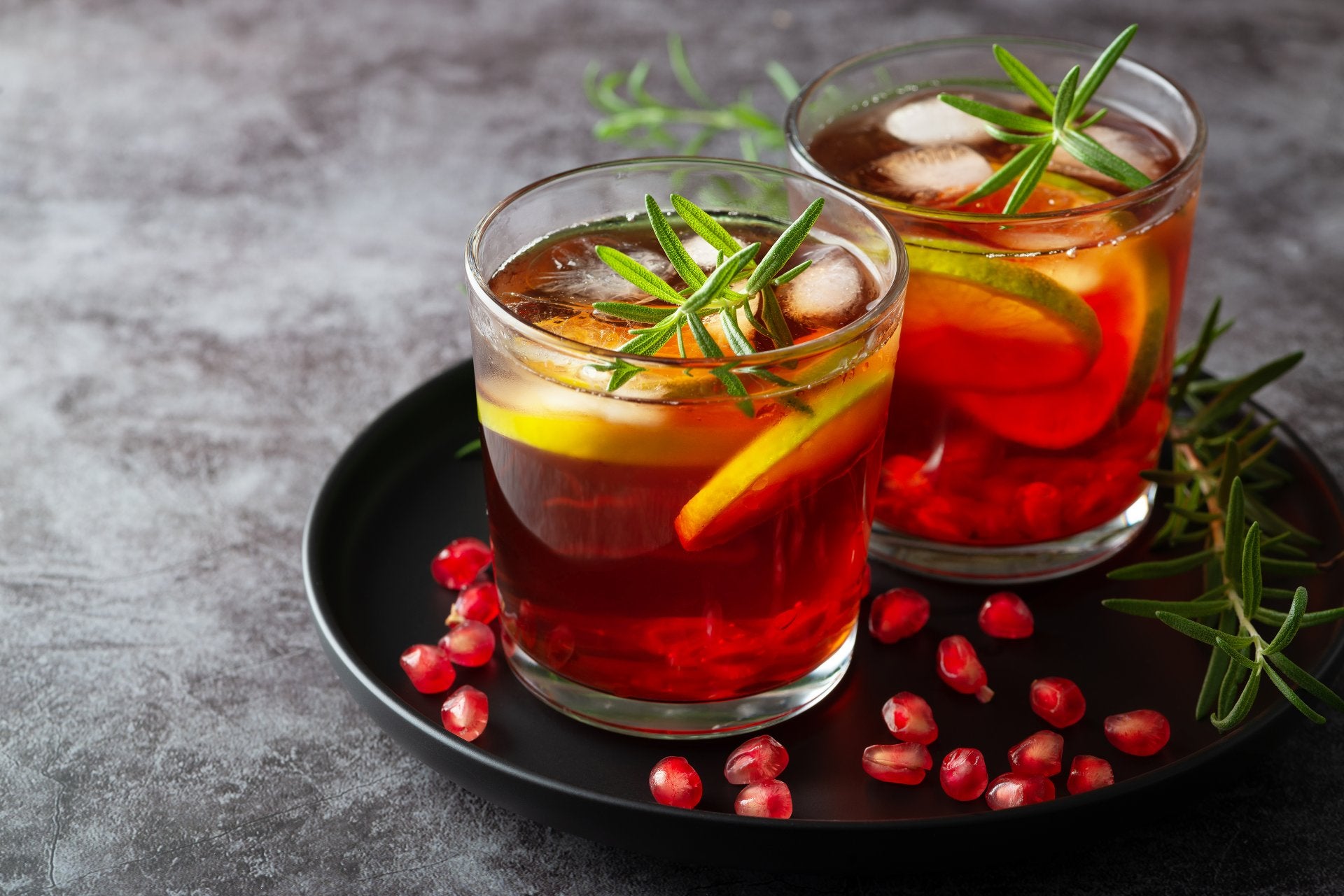 healthiest-cocktails-mocktails-pomegranate-mocktail