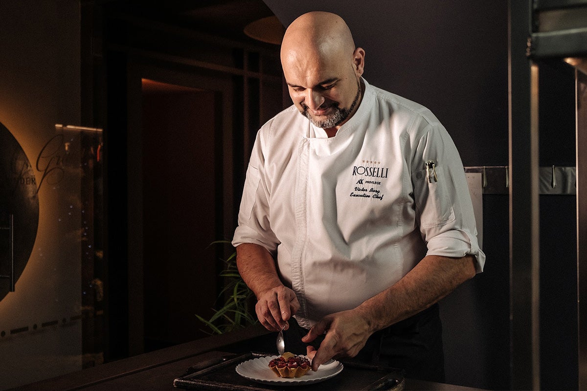 Portrait of the Under Grain restaurant's Executive Chef Victor Bong