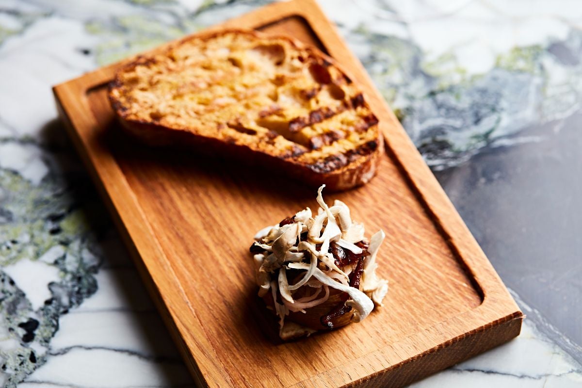 Mushroom parfait at Fallow.