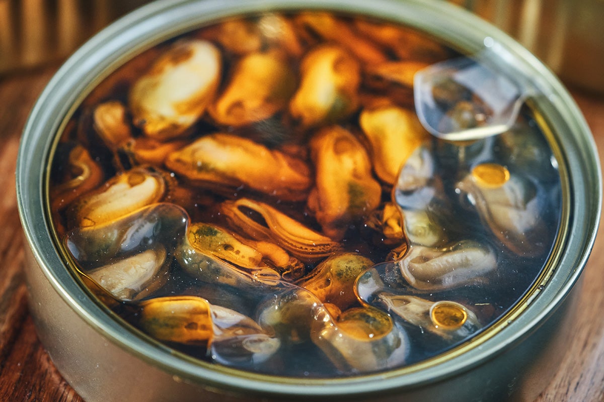 mussels without shells