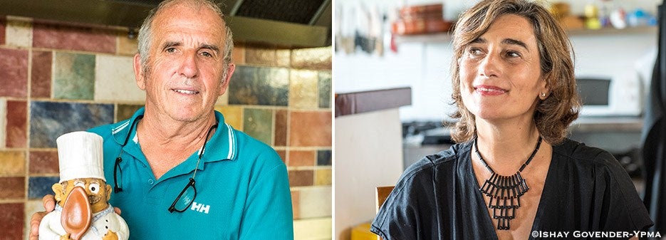 Jose Luis Cester from Gure Toki Zaharra | Maria&amp;nbsp;Astigarraga Aguirre from Txoko Bazkide Zerrenda