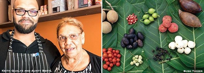 Keith Qualye and Aunty Beryl
