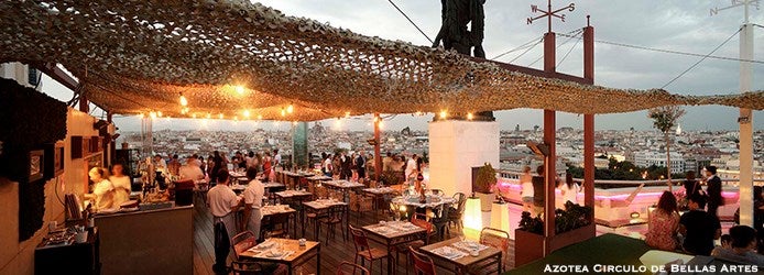 Azotea Circulo de Bellas Artes Madrid