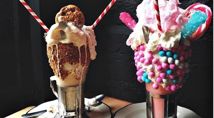 Black Tap Milkshakes