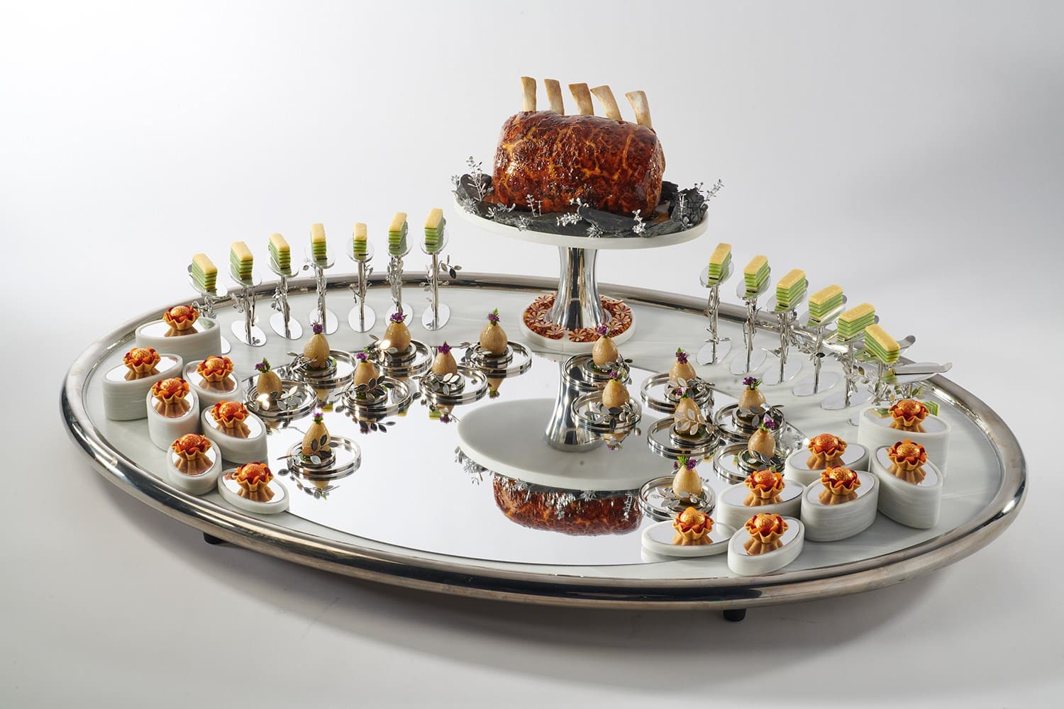 Bocuse d'Or 2019 | United Kingdom Theme on Platter